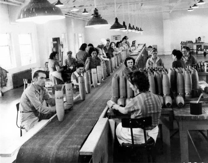 1940's munitions production at Redstone Arsenal.