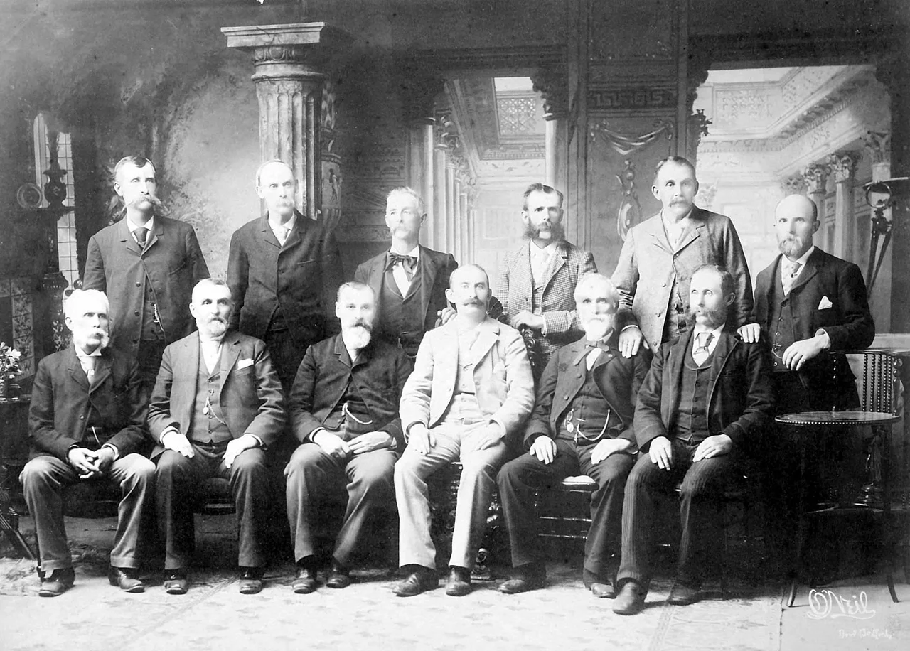Lizzie Borden Trial Jury, 1893
