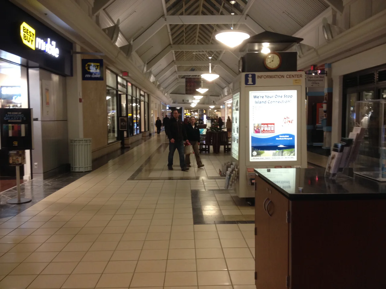 Wing of the mall.