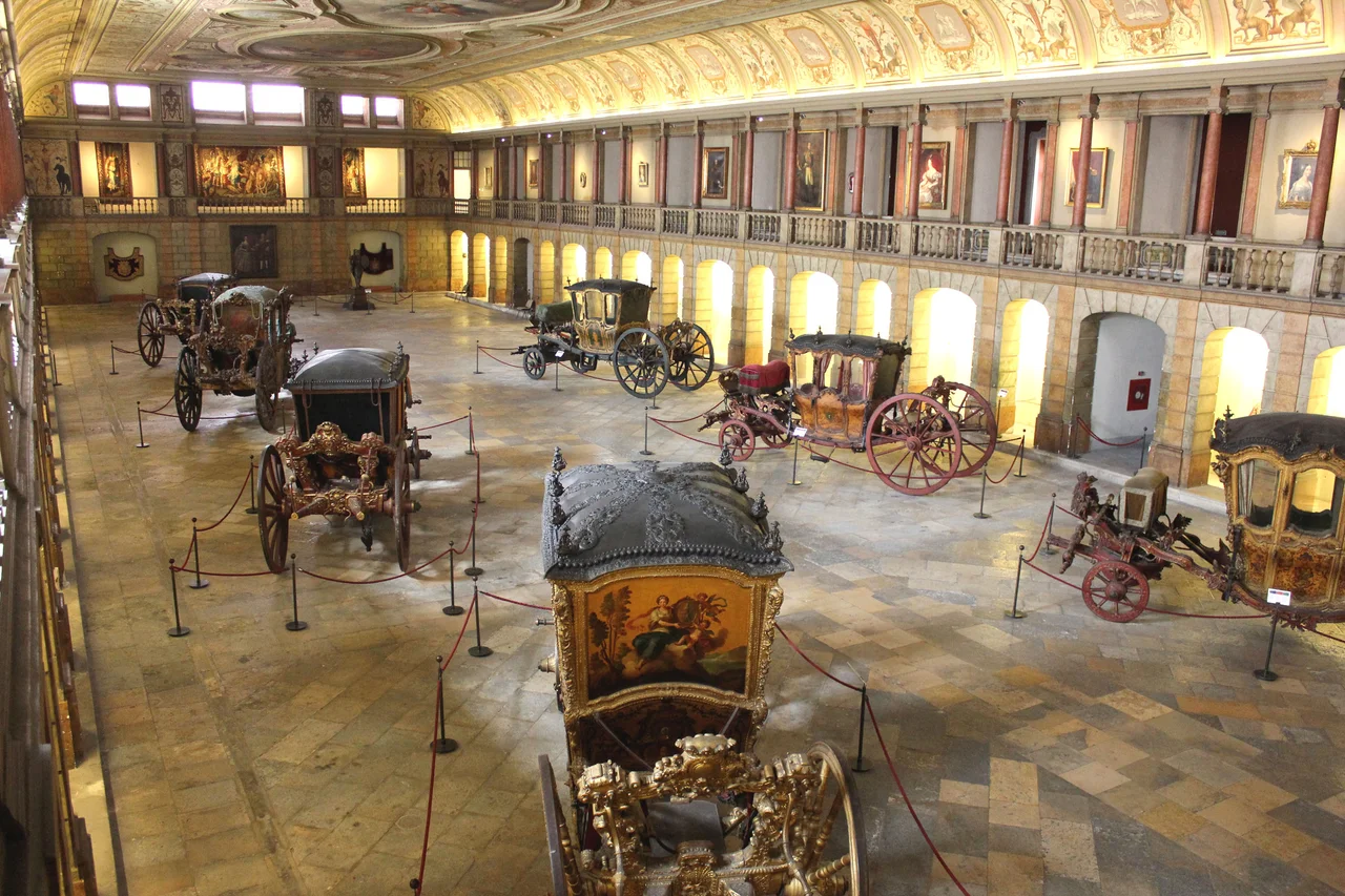 The National Coach Museum - royal horse riding arena