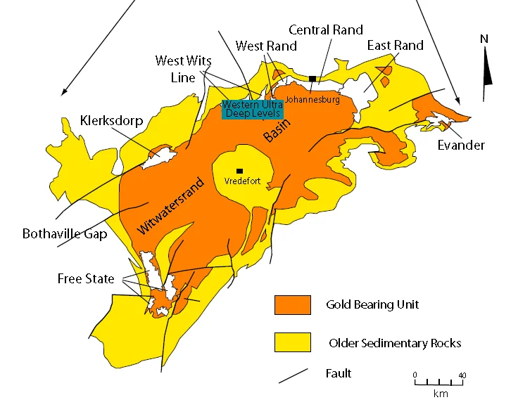 Witwatersrand gold