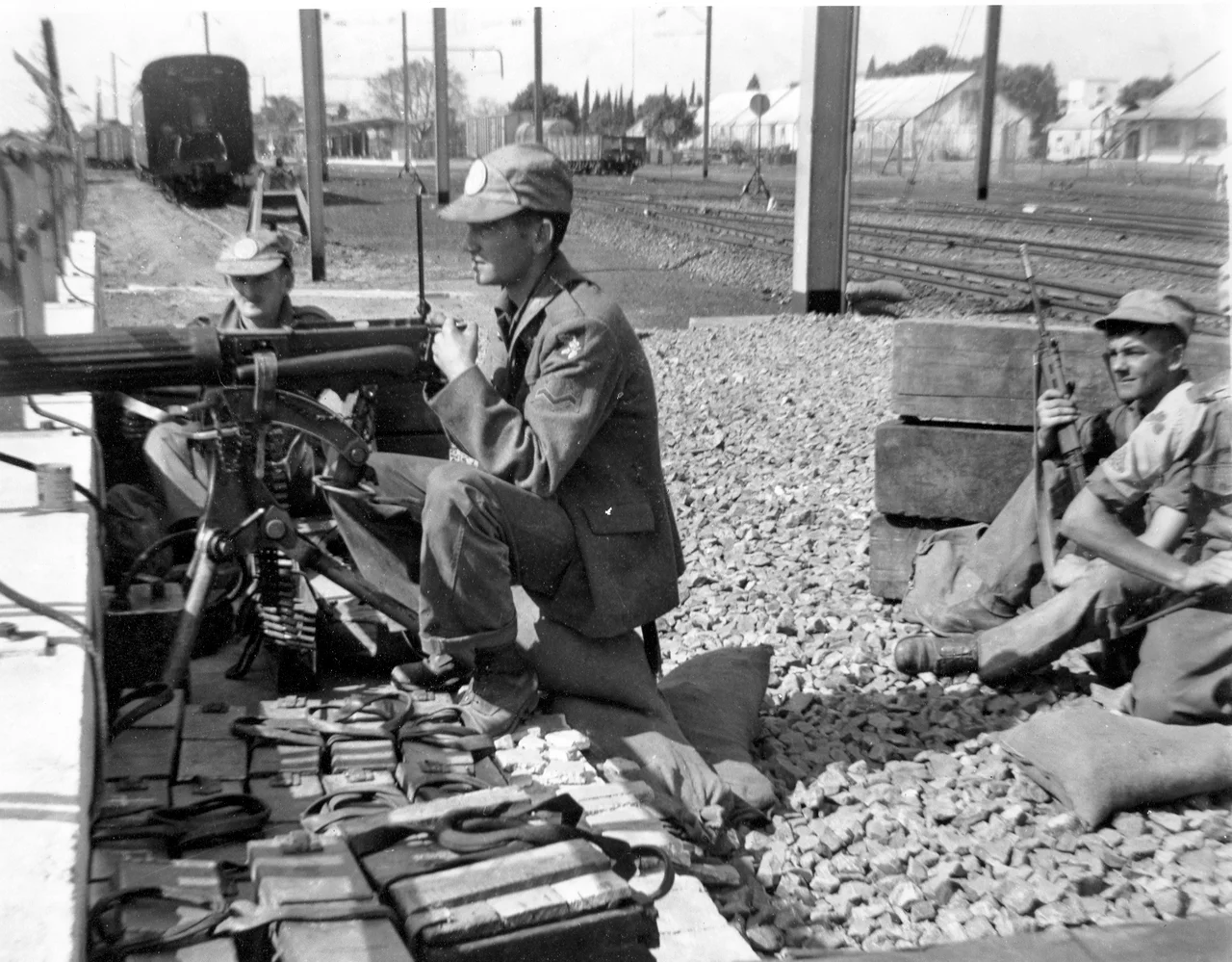 On duty in the Congo