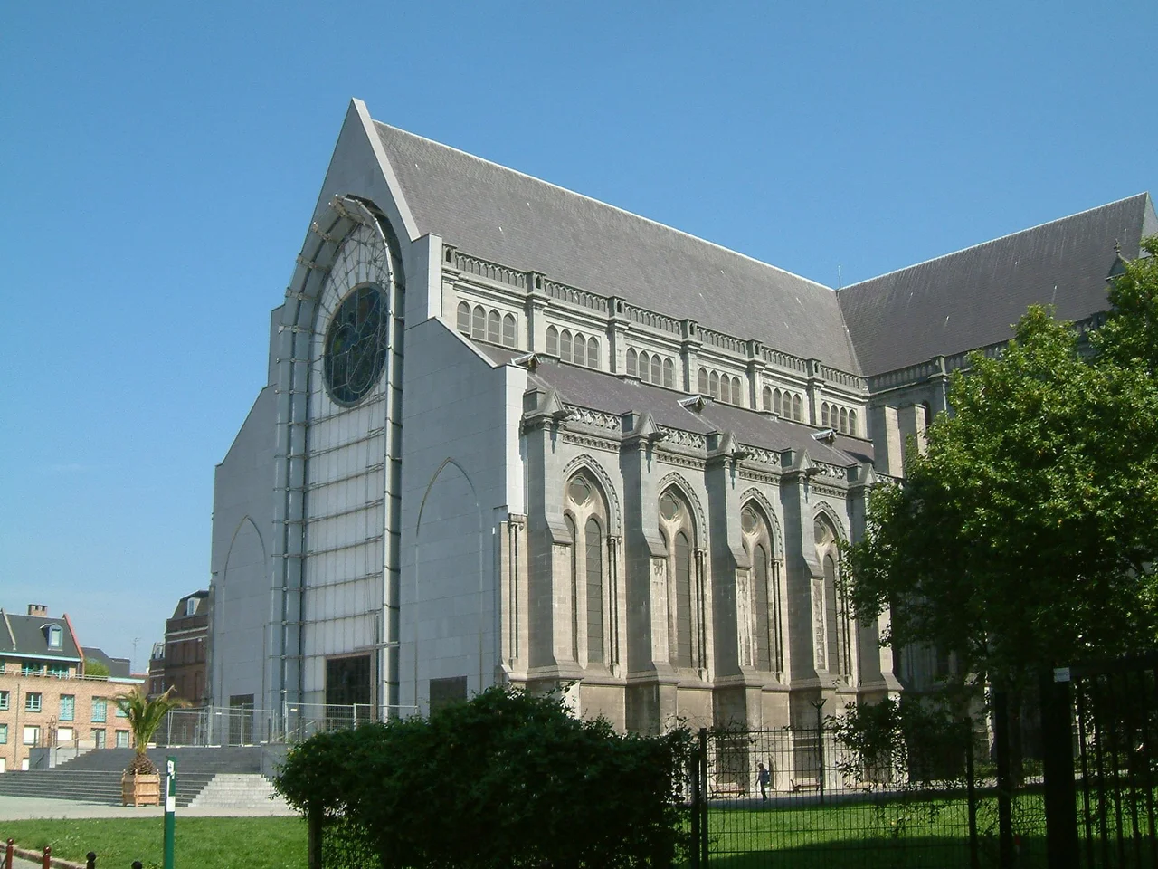 Lille (France - département du Nord) — Cathédrale Notre-Dame-de-la-Treille.
