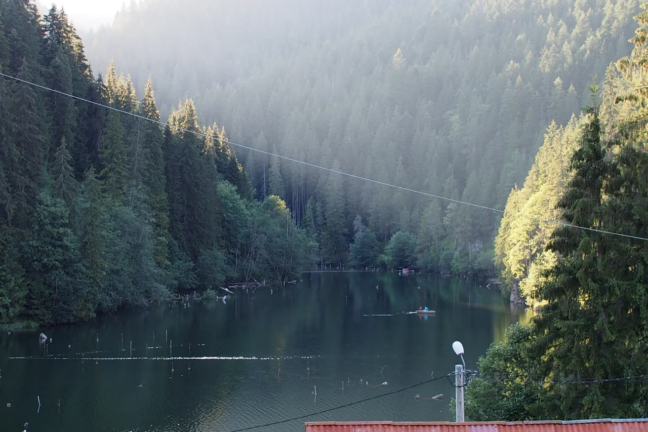 Lacul Rosu, judetul Harghita.