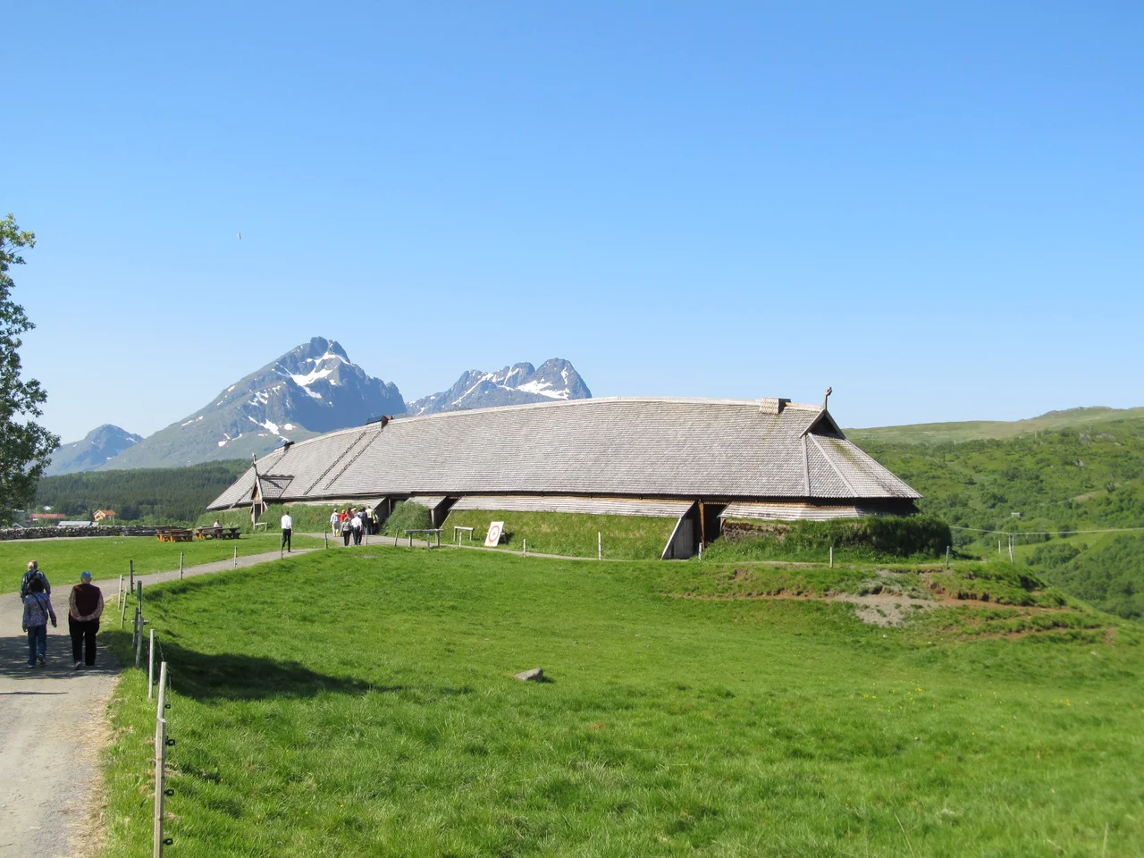 Loftr Viking Museum in Vestvågøy, Norway. Original description: Viking Museum of Leknes, Norway (4)