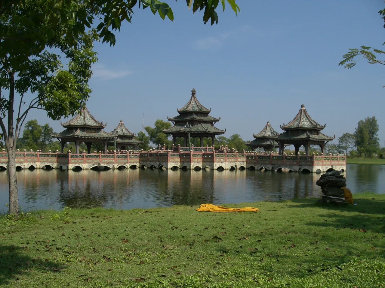 Inside Mueang Boran, the Ancient City south of Samut Prakan