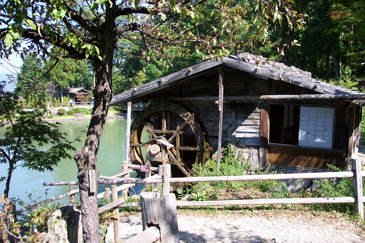 Taken October 13, 2002 in the Hida Minzoku Mura Folk Village